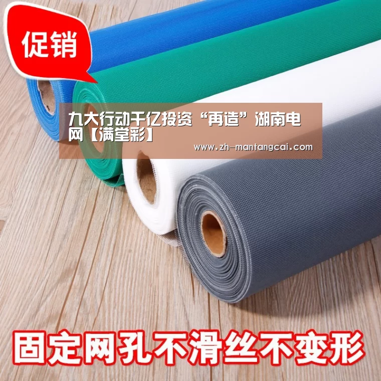 九大行动千亿投资“再造”湖南电网【满堂彩】(图4) 满堂彩